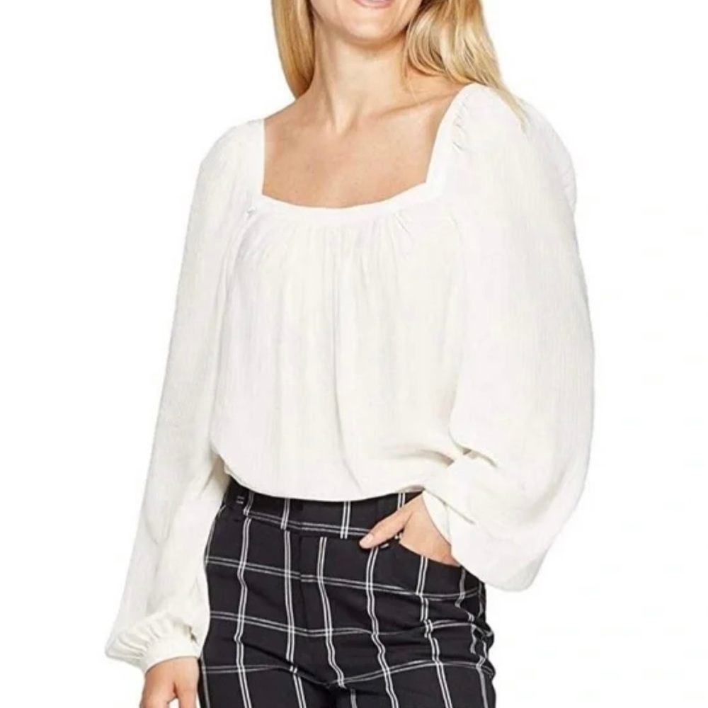 NWT - a new day Square Neck Blouse